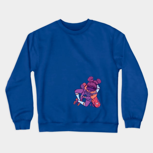 Quaran-Teen Crewneck Sweatshirt by Thomcat23